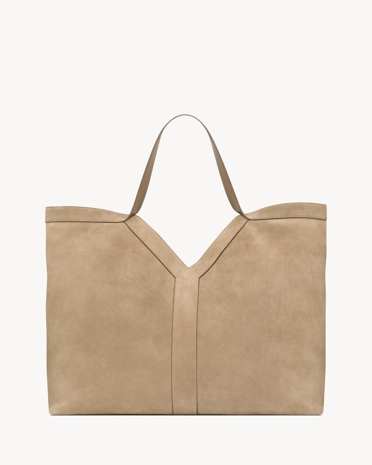 YSL Y MAXI tote in suede - Image 4